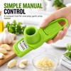 Mini Manual Garlic Mincer for Kitchen Prep – Handheld Grater