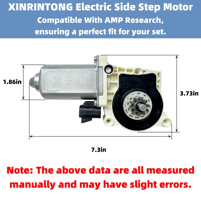 80-03129-90 A10049-113 Electric Side Step Motor Replacement for AMP Research,