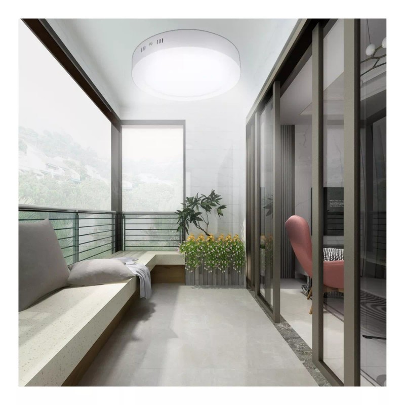 Tianlai Lampara Led De Sobreponer 18w Plafón Pack 10 Piezas