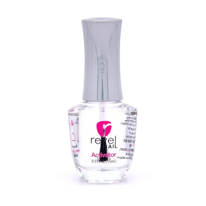 Revel Nail Dip Powder Liquid Set, Base Coat, Activator, Finish