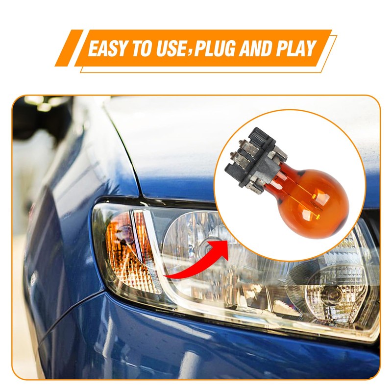 Cahuczlhoz 2 Pack PWY24W 12174NA Bulb Turn Signal Light 24W