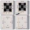 12pcs Drywall Repair Clips, Heavy-Duty Steel Drywall Repair Clips with