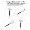 Shaving Handle for Safety Beard Razor Double Edge Shaving Razor