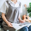 Glorlliant Apron Cotton Linen Soft Japanese Style Kitchen Apron with