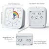 Yunbaoit Visual Timer with Protective Case, Rainbow Disk 60 Minute