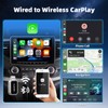 2-In-1 Car Wired to Wireless CarPlay Adapter For Android Auto