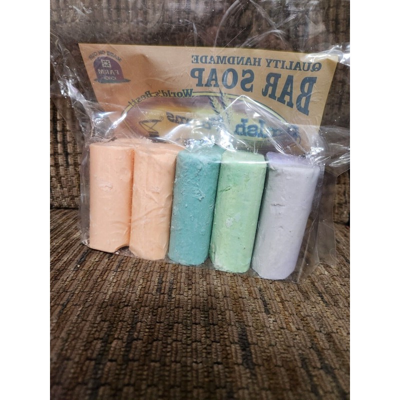 Amish Farm Bar Soap Pack Of 5 Huge Bars 5oz