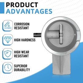 80514 Upgraded Piston Ring Filer Compatible with Piston Ring End Cap Filer Tool 170/140 Grit Carbide Wheel