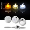 AGPtEK Timer Tea Lights,24 Pack Flameless Timer LED Candles Battery-Operated