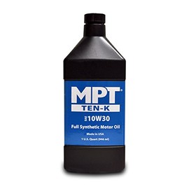 MPT MPT-359 Black Bottle 10W-30 Ten-K Full Synthetic Motor Oil - 32 fl. oz.