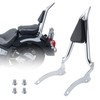 Aferrizu Passenger Rear Backrest Sissy Bar Luggage Rack Pad Kit