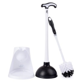 Bowl Brush & Plunger in Caddy Set