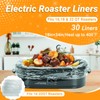 30 Count Electric Roaster Liners, Fits 16, 18, 22 Quart
