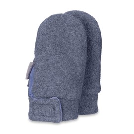 Sterntaler Boy's Fäustel Gloves, Blue (Jeans Melange 347), 1