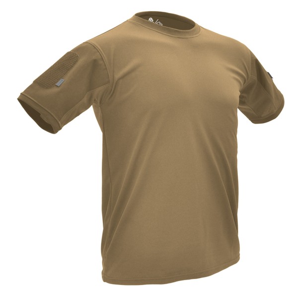 HAZARD 4 Battle-T(TM) Quickdry Patch T-Shirt (R) - Coyote Tan (Small)