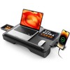 SAIJI Laptop Lap Desk, Portable Laptop Desk for Bed -