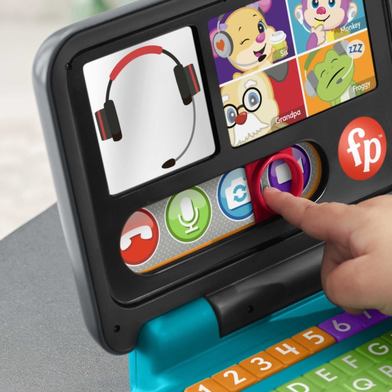 Fisher-Price Learning Fun Home Office Laptop - Electronic Learning Toy