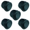 Off-(On) Momentary Round Rocker Switch 20A SPST R13-112F Hobby DIY