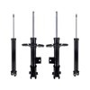 PM Auto Set of 4 Front Suspension Strut-Rear Shock Absorber