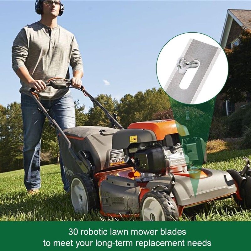 Pack of 20 Replacement Blades for Robot Lawnmower Universal Lawnmower