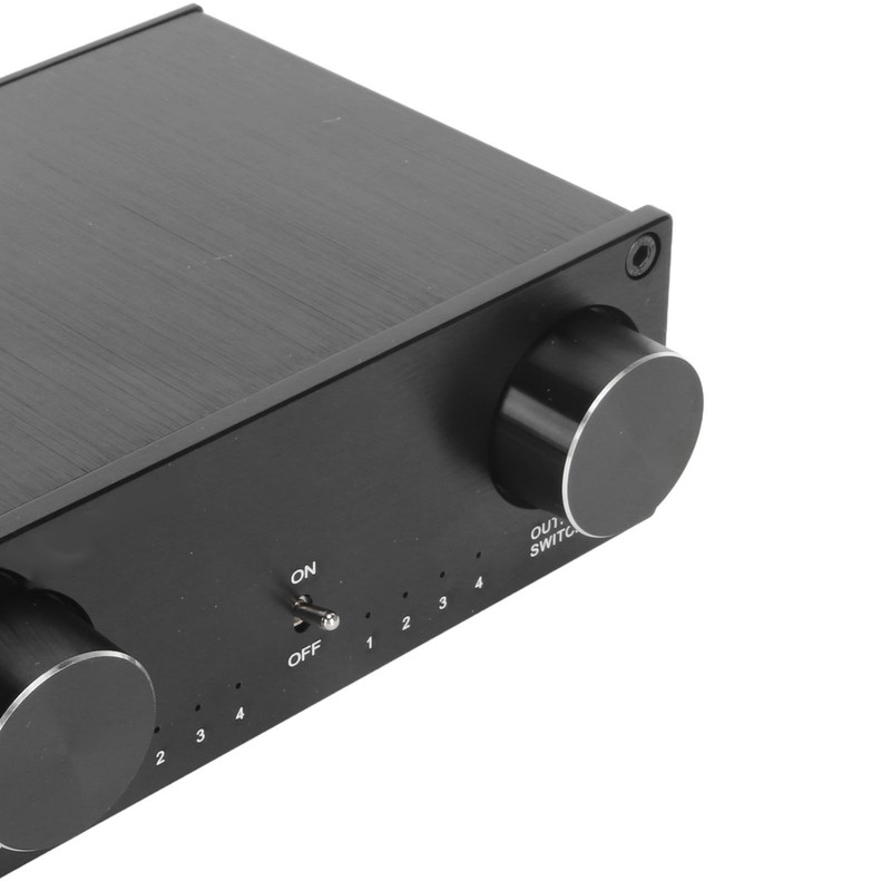 HiFi Sound Switcher 4 in 4 Out Dual Channel Gold