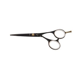 Generic Student Beauty Shears - Black Crane Handle, 5.0 Length - Convex Edge, Professional Hair Cutting Shear for Cosmetology Schools, Stainless Steel