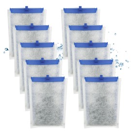 hygger HG137-10W Bio-Bag Filter Cartridges for Aquarium: 10 Pack Aquarium Replacement Filter Cartridges