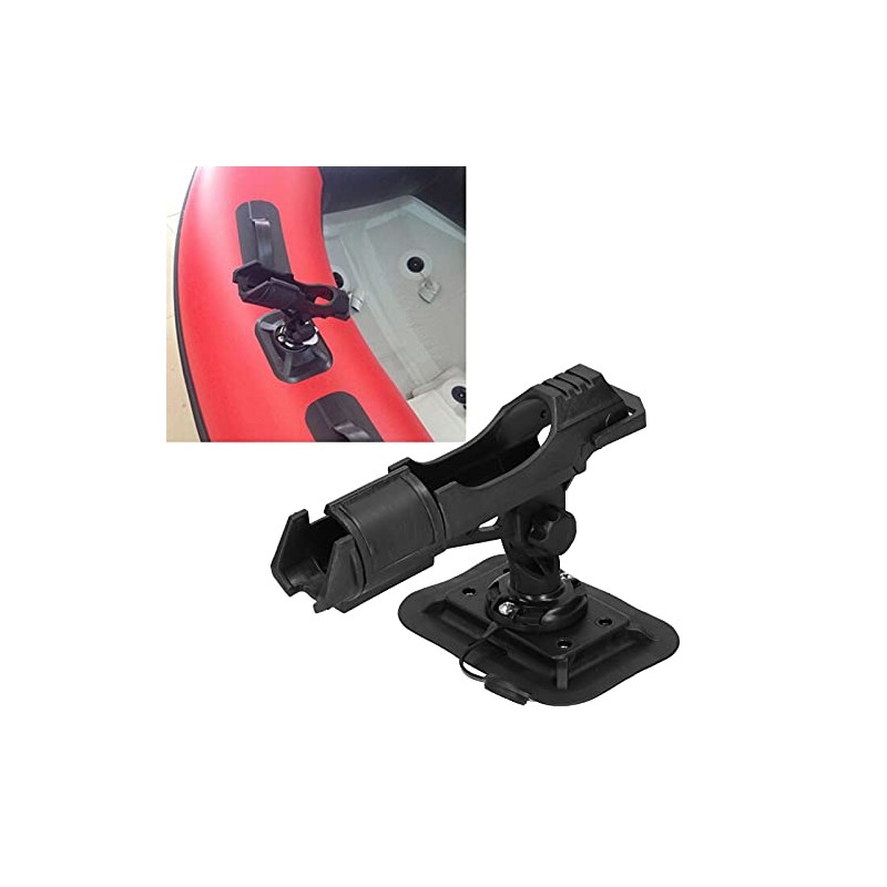 Fishing Rod Holder, Inflatable Boat Pole Mount Holder 360 Degree