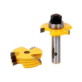 Yonico 14700 6 Kerf Slot Cutter Router Bit Set 1/2-Inch Shank
