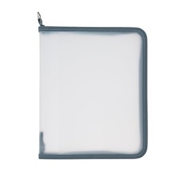 Delphonics A5 Memo Round Case with Rollbahn Pocket (Blue Gray)