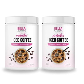 2 Pack Bella All Natural Probiotics Iced Coffee - 500g