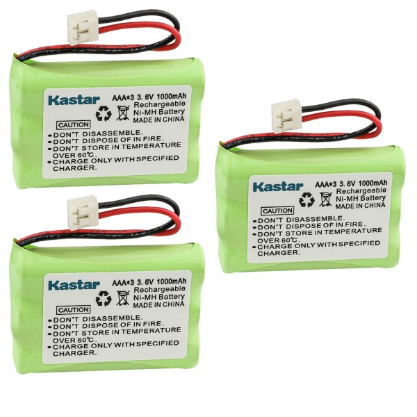 Kastar Ni-MH 1000mAh Battery Replace for Vtech BT930 SD7501 ia5829