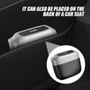 WINUERK - cubeta de basura para coche, organizador de asiento
