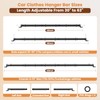 Car Clothes Hanger Bar,Heavy Duty Clothes Rod for Car,Telescopic Adjustable
