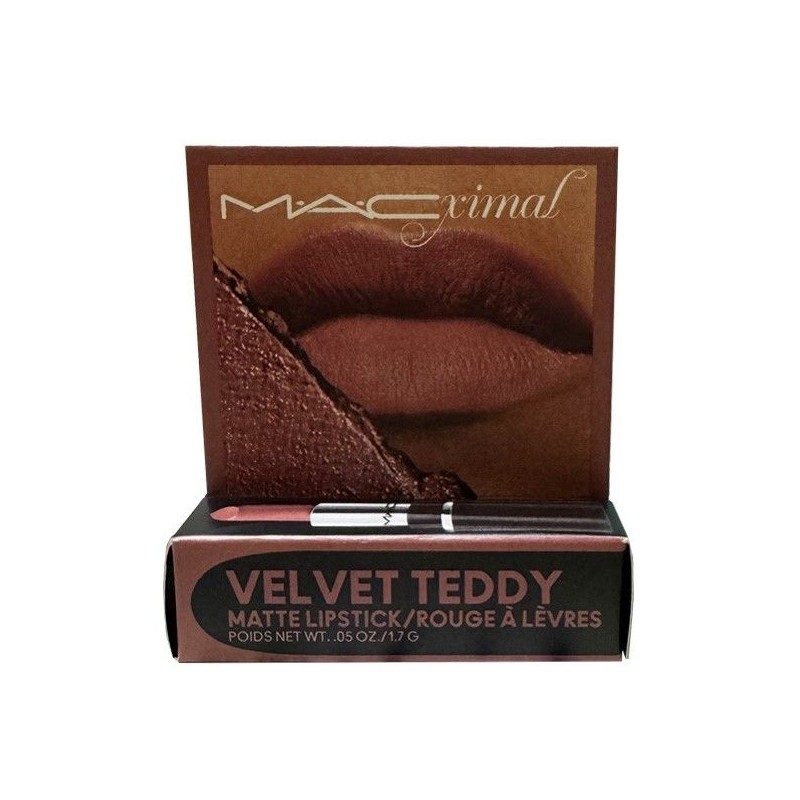 Mac Maximal Silky Matte Lipstick Mini 1.7g/Velvet Teddy / 맥
