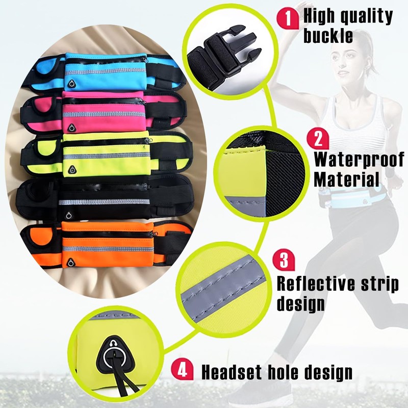 Eastrise Waterproof Running Waist Pack for Men & Women -