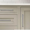 khtumeware 5 Pack 12 Inch Hole Center Polished Chrome Cabinet