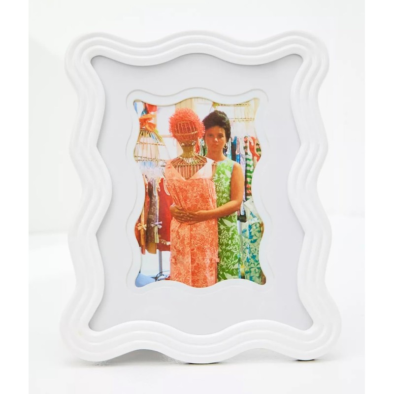 Lilly Pulitzer Picture Frame for 4x6 Photos, Small Decorative Photo