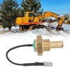 Excavator Water Temperature Sensor 129107‑44901 Brass Excavator Accessories for EC55