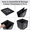 Opret Large Shoe Cover Box Black, Real Estate Agent Supplies,