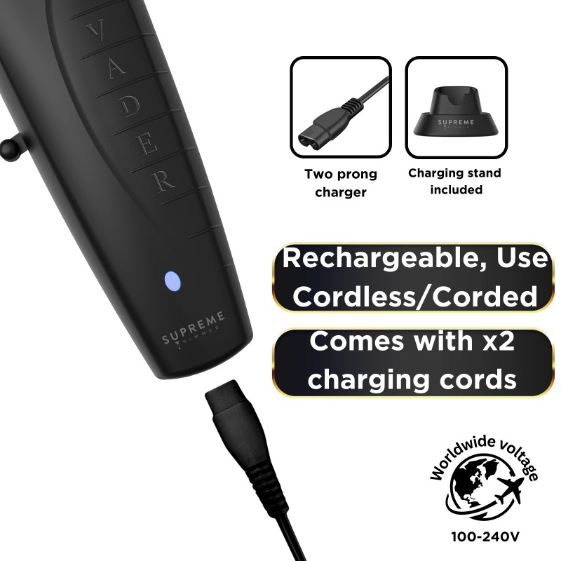 Supreme Trimmer Vader Clipper STC5098 | DLC Taper Blade 210