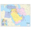 Cool Owl Maps Middle East Wall Map Poster (Paper)