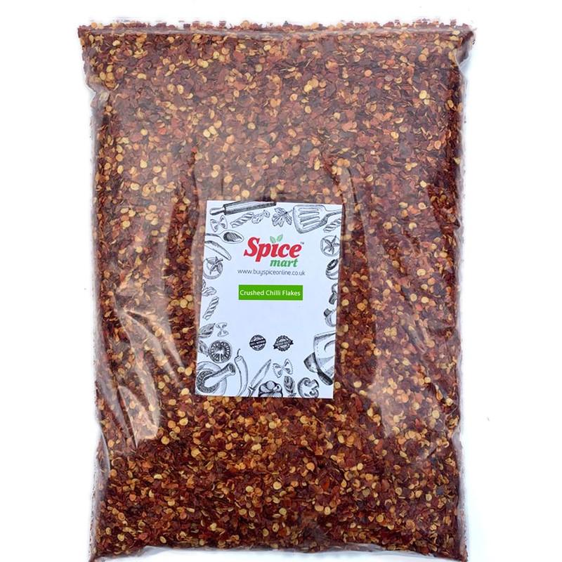 Chilli Flakes Crushed Dried | Red Chilli Flakes Indian Premium