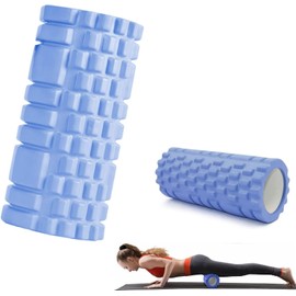 Rodillo de Espuma de Alta Densidad Rodillo Masaje Muscular Rodillo, Foam Roller para Corporal, Foam Roller para Relajación Muscular, Rodillo de