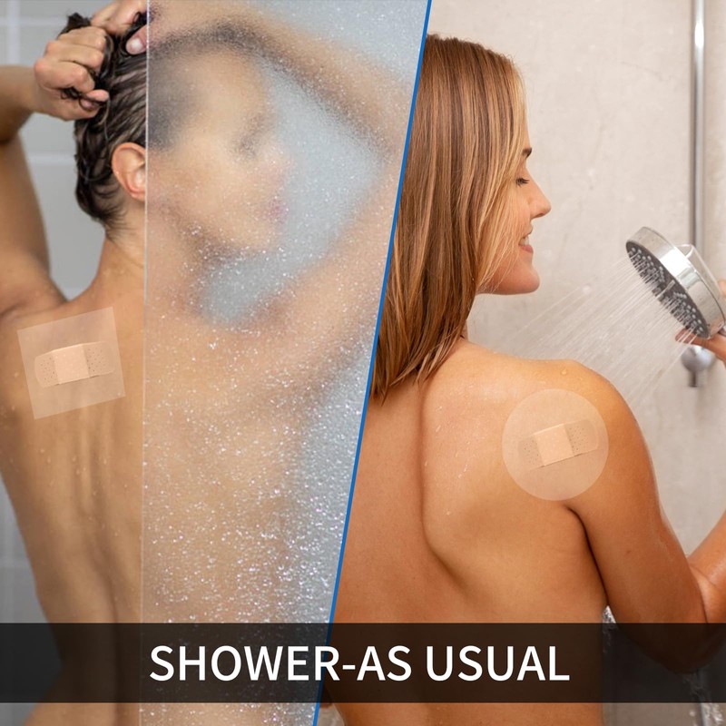 200 Pieces Waterproof Bandages, Second Skin Tattoo Cover, Tattoo Aftercare