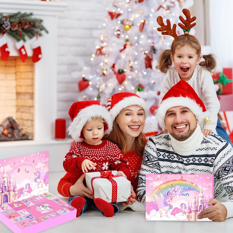 Advent Calendar 2024 Kids, Girls Advent Calendar 2024, Unicorn Advent
