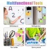 XFSRG 30 Pieces Magnetic Hematite Magnets Colors Fridge Magnets with