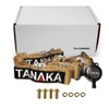TANAKA UNIVERSAL DARK GOLD 4 POINT CAMLOCK RACING SEAT BELTS