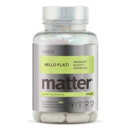 Suplemento de Enzimas Digestivas Hello Flat! con Metabolaid® y Hierbabuena para el Metabolismo y la Digestión, 60 Cápsulas