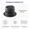 Aluminum RV Plumbing Vent Cap - Roof Sewer Replacement for